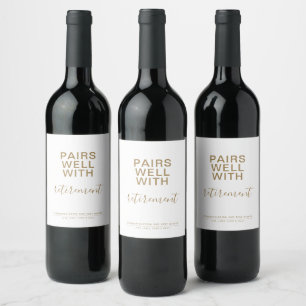 Etiqueta Para Botella De Vino Pareja Bien Con Etiqueta De Vino Minimalista De Ju