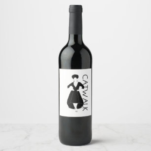 Etiqueta Para Botella De Vino Pasarela