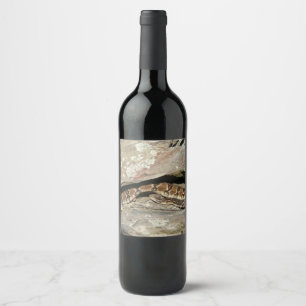 Etiqueta Para Botella De Vino Pastelería en el Parque Nacional de Shenandoah