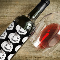 Patrón de calabaza fantasmal | Feliz Halloween