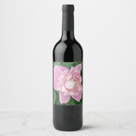 Etiqueta Para Botella De Vino Peony