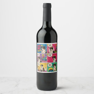Etiqueta Para Botella De Vino Pequeño Rey Gran Paz Etiqueta de Botella de Vino P