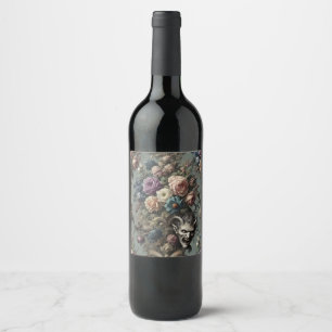 Etiqueta Para Botella De Vino Pequeños demonios se atreven a soñar - Victoria gó