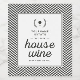 Etiqueta Para Botella De Vino Personaliza tu plantilla de vino de tu propia casa