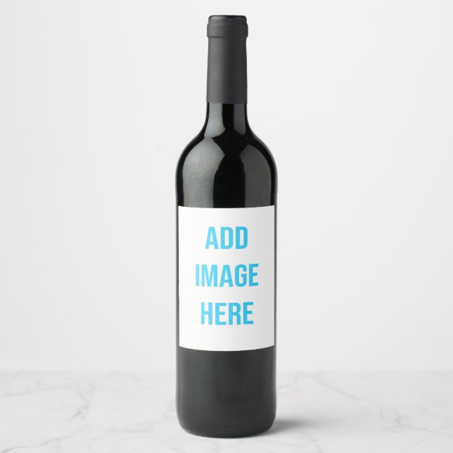 Etiqueta Para Botella De Vino Personalizado (Anverso)