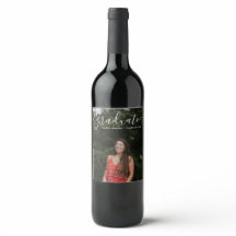 Personalizado de la etiqueta de la botella de vino