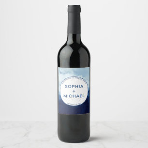 Etiqueta Para Botella De Vino Personalizado Gracias Bodas Invitados Regalos Acua