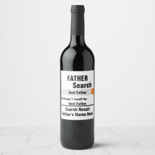 Etiqueta Para Botella De Vino Personalizado Mejor Padre resultados de búsqueda d
