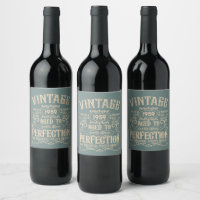 Personalizado vintage cumpleaños 65 whisky temátic