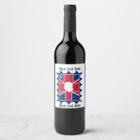 Personalizar de la etiqueta del vino de coronación