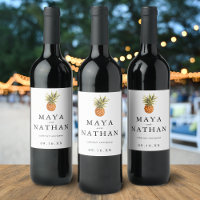 Pineapple de acuarela moderna personalizada