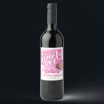 Etiqueta Para Botella De Vino Pink and Gold 21st Birthday Wine Labels<br><div class="desc">Celebra tu cumpleaños 21 con estas botellas de personalizable de moda.</div>