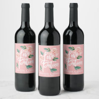 Poción de Amor Rubor Rosa Floral Personalizado