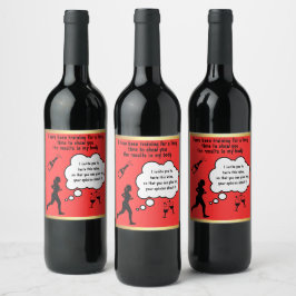 Etiqueta Para Botella De Vino Pop the Cork: Seductive Wine Labels That Speak You