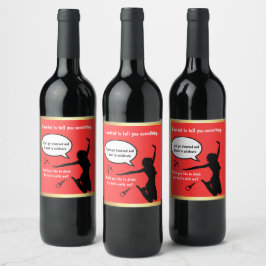 Etiqueta Para Botella De Vino Pop the Cork: Seductive Wine Labels That Speak You