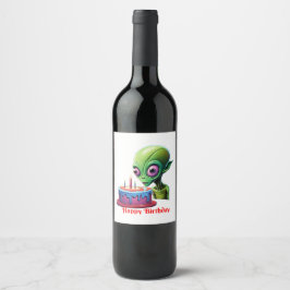 Etiqueta Para Botella De Vino Poster brillante