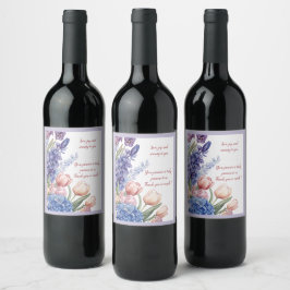 Etiqueta Para Botella De Vino Prospectus