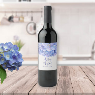 Etiqueta Para Botella De Vino Regalos de los invitados de los Bodas de la hidran
