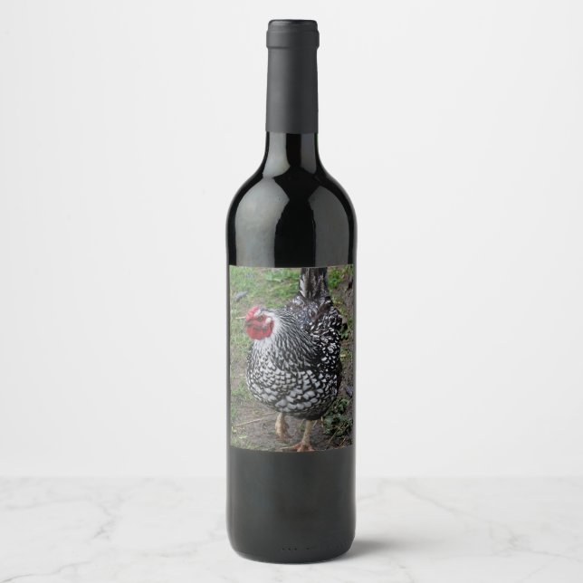 Etiqueta Para Botella De Vino Ruth (Anverso)