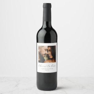 Etiqueta Para Botella De Vino Saludos Para Amar La Boda Personalizada Favorece E