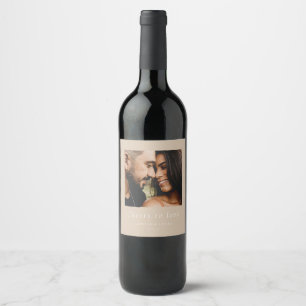 Etiqueta Para Botella De Vino Saludos Para Amar Los Favores De Bodas Personaliza