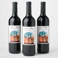 Santa Barbara Wedding Favor personalizado