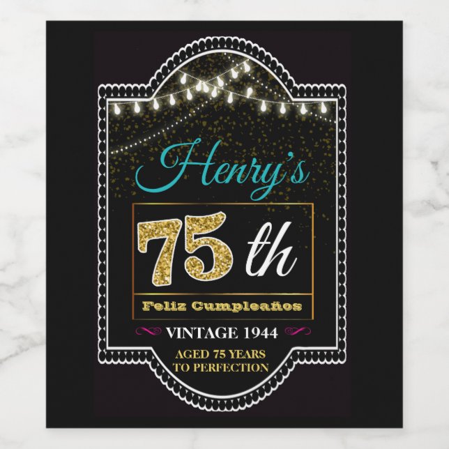 Tarjeta De Felicitación De Cumpleaños Para Hombre, 50 Años De Edad, Con Texto En Inglés