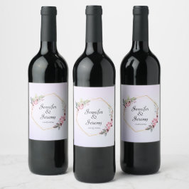 Etiqueta Para Botella De Vino Simple personalizado