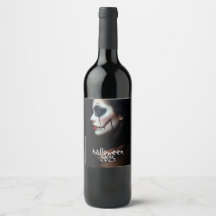 Sinister - Etiqueta de vino de Halloween por STUDI