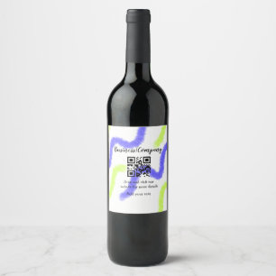 Etiqueta Para Botella De Vino sitio web de empresa de negocios simple añadir cód