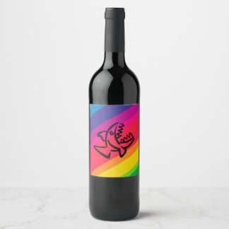 Etiqueta Para Botella De Vino small shark