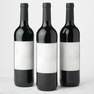 Etiqueta Para Botella De Vino Su diseño aquí - Personalizado
