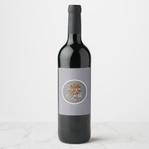 Etiqueta Para Botella De Vino Suite de boda de granero de molino de viento de gr