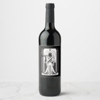 Tarot Alta Sacerdotisa Fumando Marihuana Ocultismo