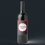 Etiqueta Para Botella De Vino Tartán intachable inagotable plaid Vintage Christm<br><div class="desc">Captura la esencia de la temporada con nuestra etiqueta de vino "Tartan Plaid Vintage Christmas Vibes". Eleva tu regalo con un toque de personalización que le aporta un toque cálido y único. Estas etiquetas de vino no son solamente adornos - son lienzos esperando ser personalizados con el apellido de tu...</div>
