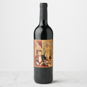 Etiqueta Para Botella De Vino The Gangster's Blonde Girl