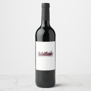 Etiqueta Para Botella De Vino Tinta de Whimsigog - Bosques místicos, Luna Mágica