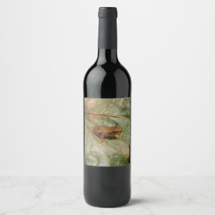 Etiqueta Para Botella De Vino Tiny Toad