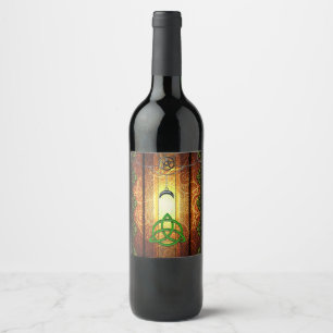 Etiqueta Para Botella De Vino Tomo pagano de hechizos de magia oscura Wiccan y b