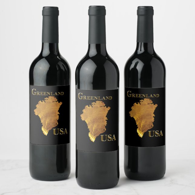 ETIQUETA PARA BOTELLA DE VINO TRUMP (Botellas)