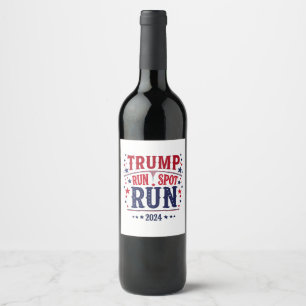 Etiqueta Para Botella De Vino Trump postuló a un punto de discusión sobre elecci