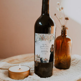 Etiqueta Para Botella De Vino Un Hechizo | Fiesta de Despedida de Soltera de Hal