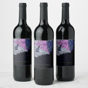 Etiqueta Para Botella De Vino Una noche de verano con Sirio