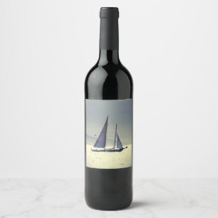 Etiqueta Para Botella De Vino Vela
