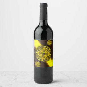 Etiqueta Para Botella De Vino Ver mi luz