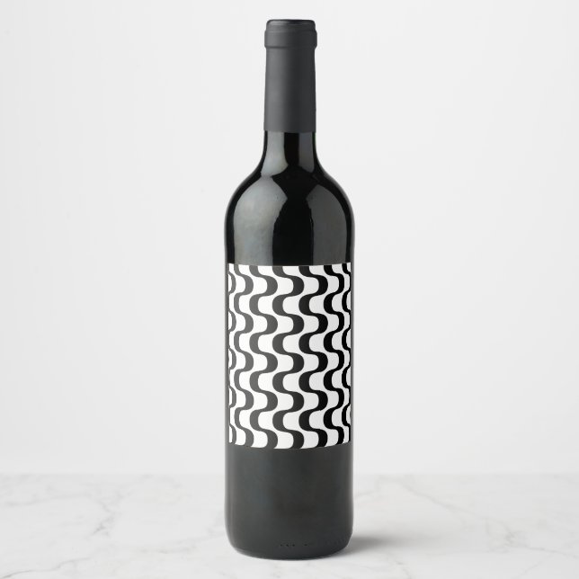 Etiqueta Para Botella De Vino Vertical Copacabana (Anverso)