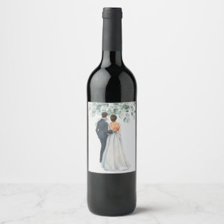 Etiqueta Para Botella De Vino Wedding