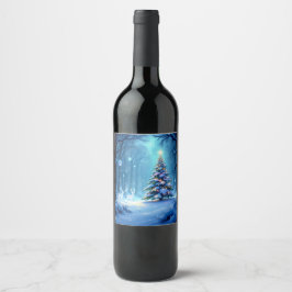 Etiqueta Para Botella De Vino „Weihnachtliche Harmonie“