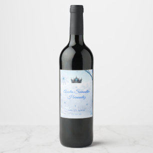 Etiqueta Para Botella De Vino Winter Wonderland Wine Bottle Labs