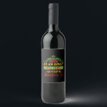 Etiqueta Para Botella De Vino Xmas Gift Sleep On Christmas Eve<br><div class="desc">Xmas Gift Sleep On Christmas Eve</div>